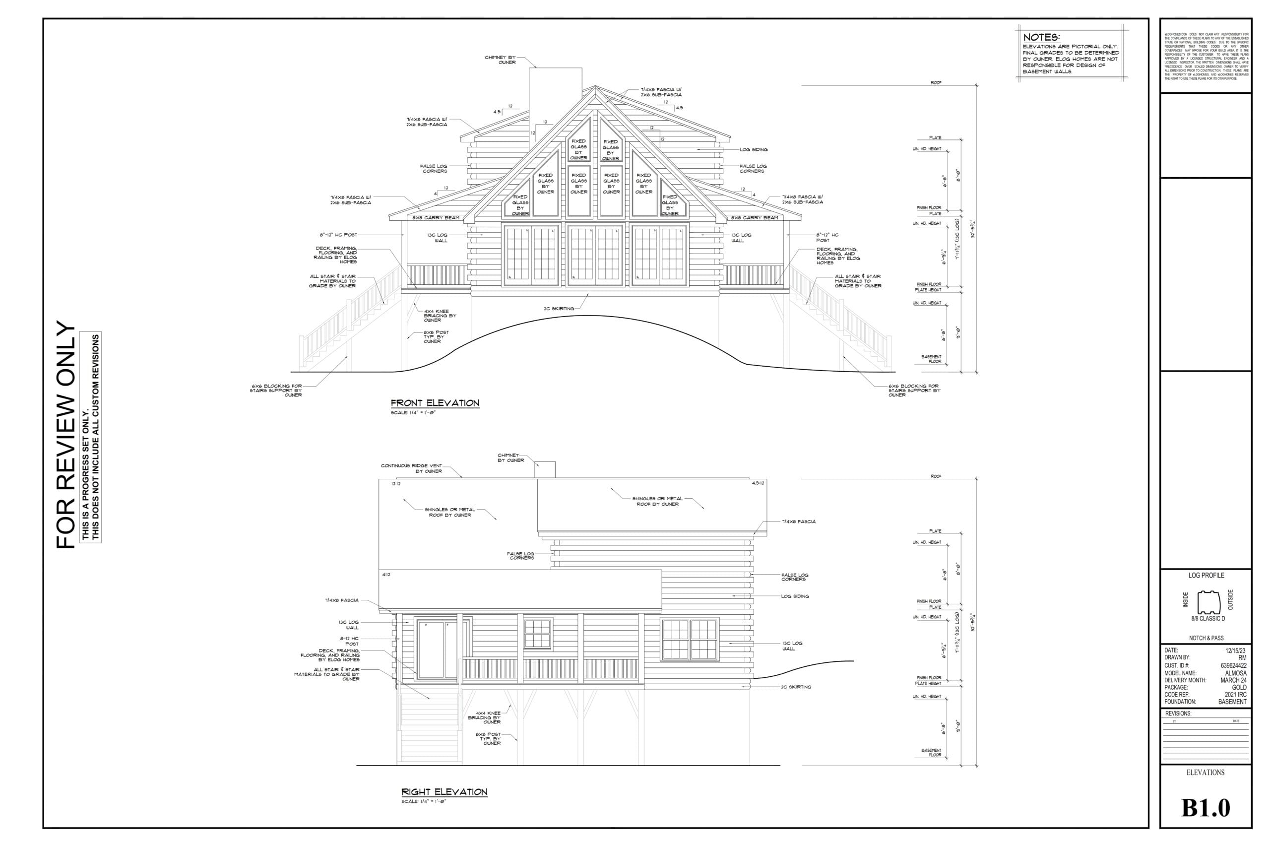 Elevations