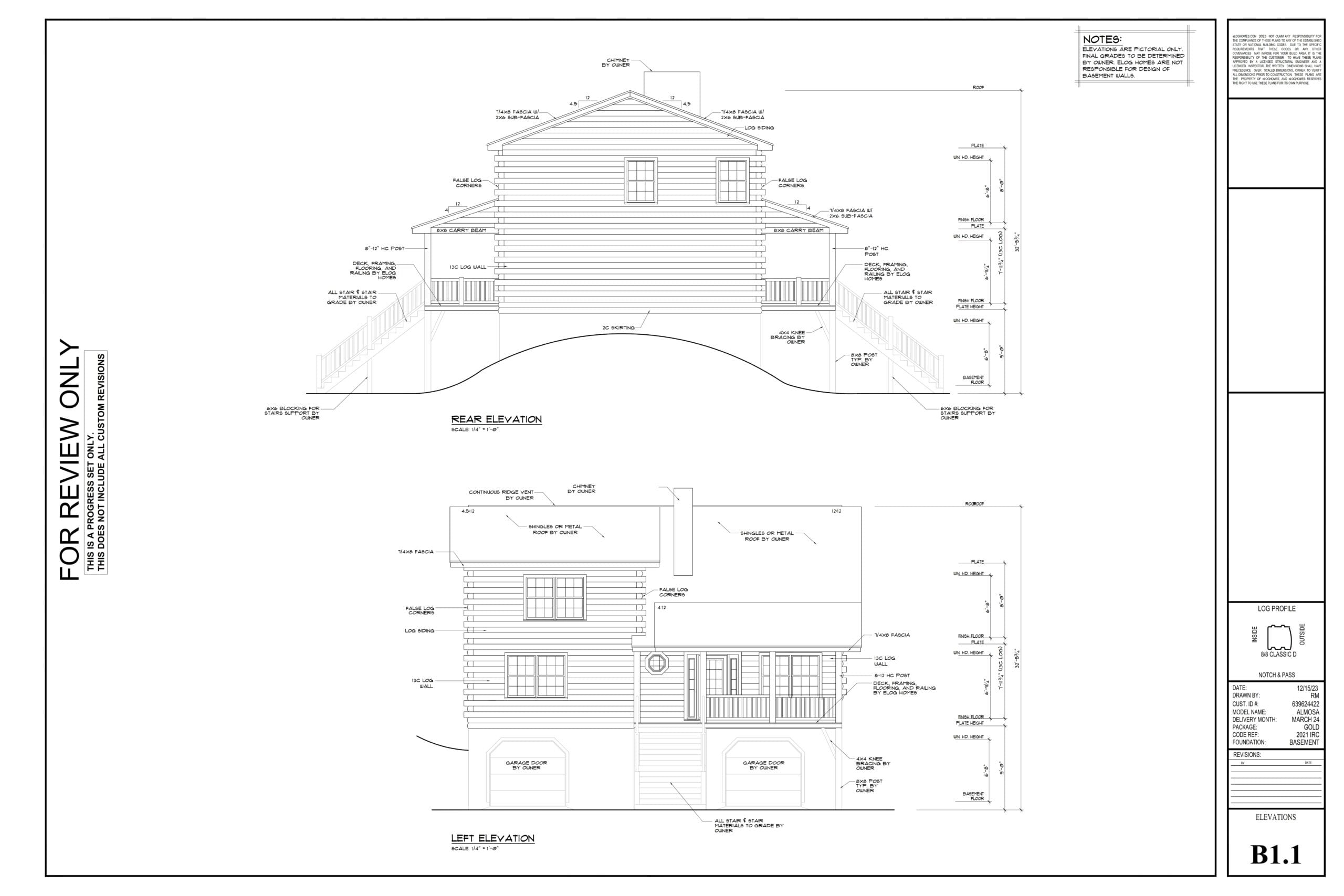 Elevations
